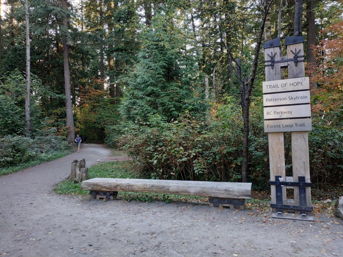 Private Suite W King Bed, Ground Level, Naturally Bright Vancouver Eksteriør bilde